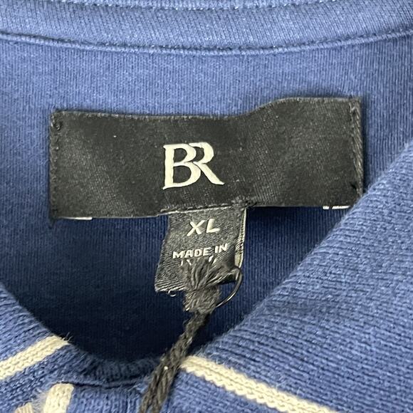 Banana Republic Luxury Touch Shirt Mens XL Blue Button Up Cotton Soft Preppy NEW - Picture 4 of 12